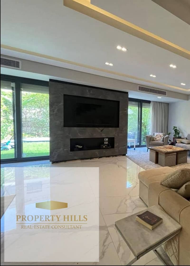 At an old price, a duplex with a garden fully finished with air conditioning and completely northern facades - Zed east - New Cairo - Aanzicht 2