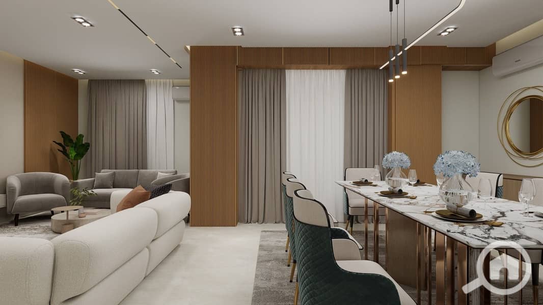 Apartment for sale on Main Plants Street in West Sumed, a location that will not be repeated, first residence, ultra super lux finishing. - Vista 3