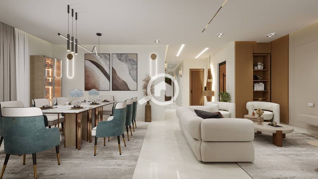 Apartment for sale on Main Plants Street in West Sumed, a location that will not be repeated, first residence, ultra super lux finishing. - Vista 4