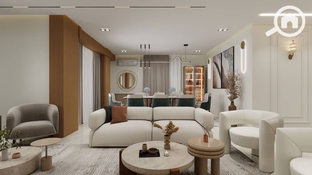 Apartment for sale on Main Plants Street in West Sumed, a location that will not be repeated, first residence, ultra super lux finishing. - Vista 5