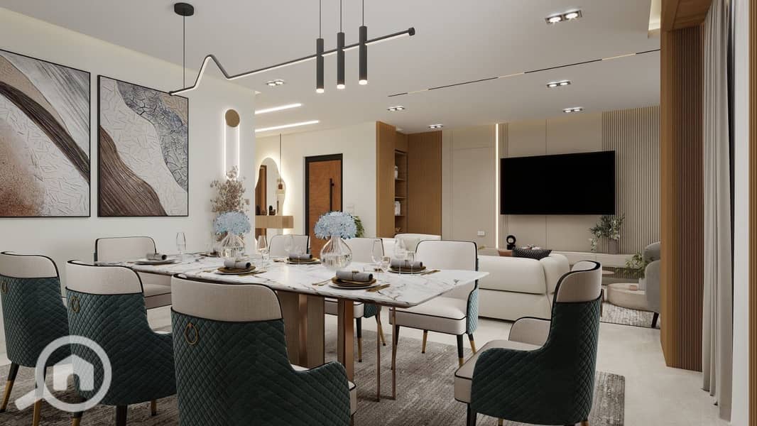 Apartment for sale on Main Plants Street in West Sumed, a location that will not be repeated, first residence, ultra super lux finishing. - Altro