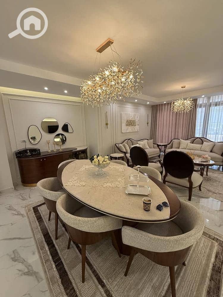 Own an apartment and a landscape view. Apartment for sale in Fifth Settlement, directly on South 90th Street, Dar Misr Compound - Więcej