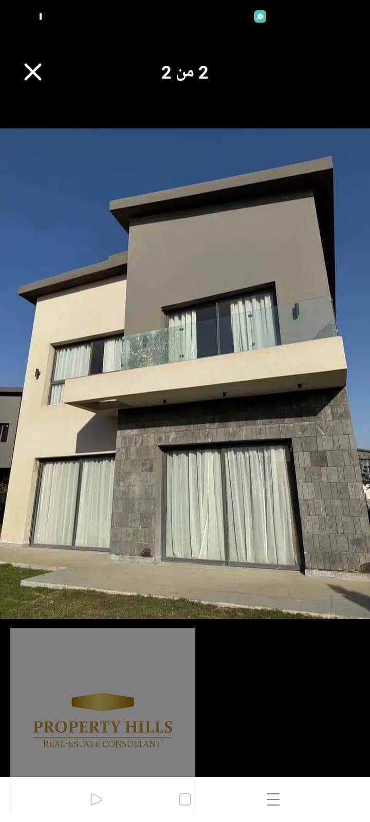 Ready villa at the lowest price in the market, villas only, with a landscape view in the highest community, all smart in the Compound on the Suez Road, directly at the entrance of Al Rehab, next to Zaid East. - Widok 5