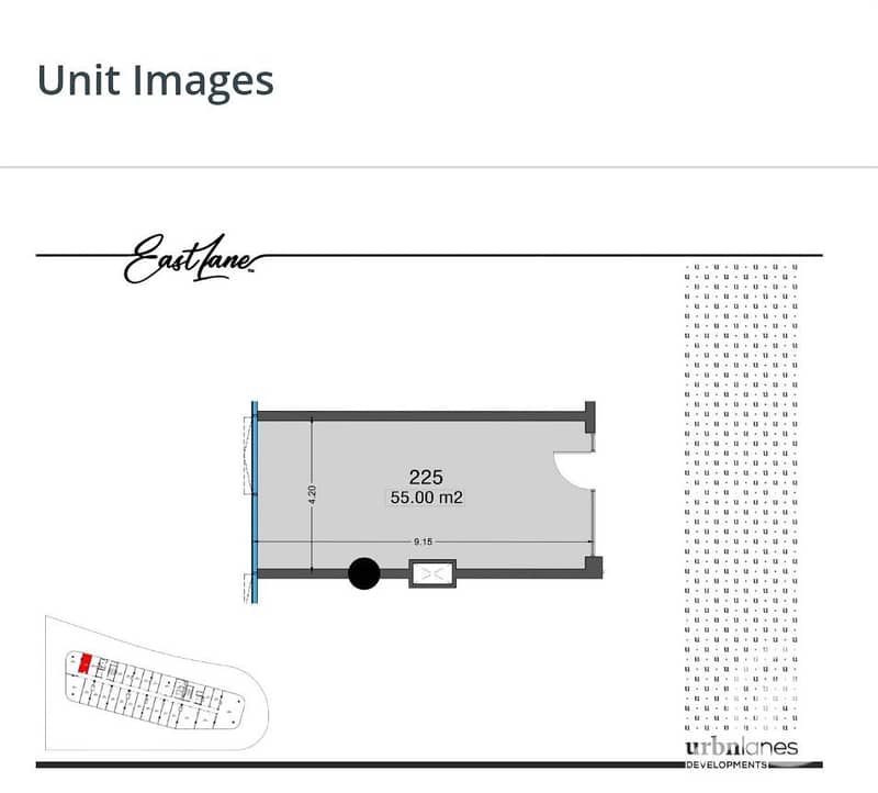 Administrative office 55 m - East Lane Mall Fifth Settlement - Vista 3