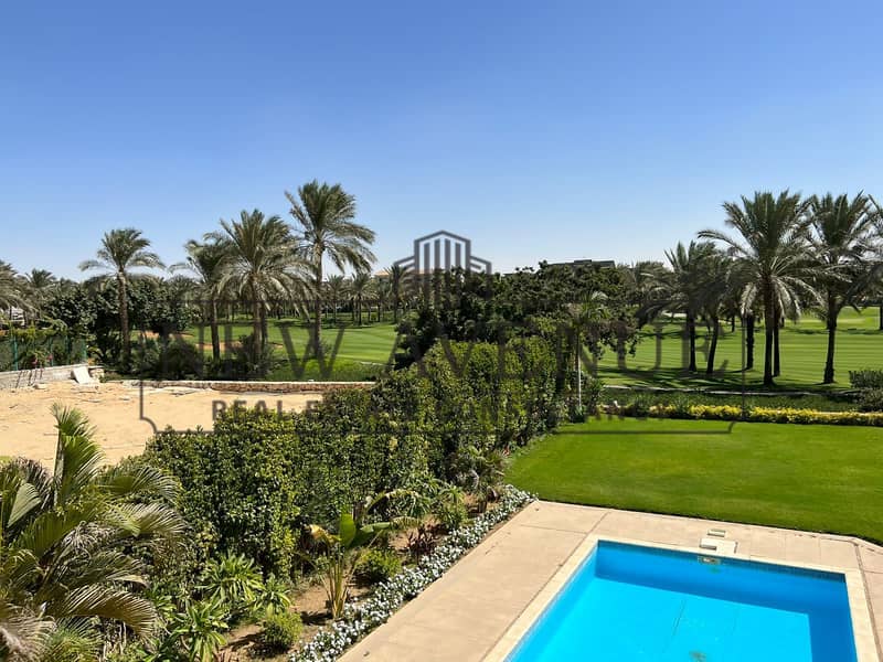 Standalone villa 5 master bedrooms for sale in Katameya dunes, fully finished, private pool, maid's room - Aanzicht 5