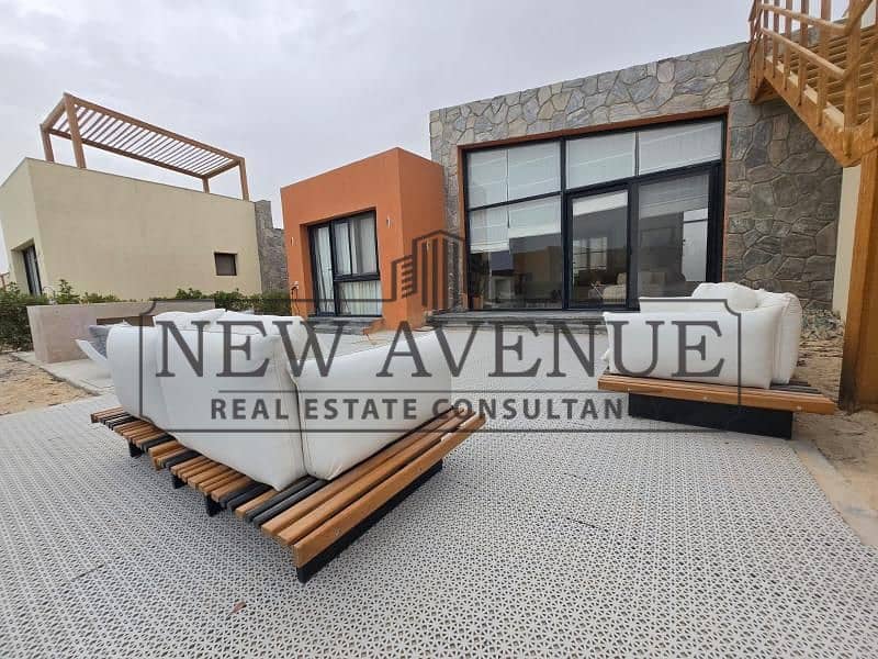 One story villa in Soma Bay – Bay West Valley, bua 145m, 3 bedrooms, 2 bathrooms, fully finished and delivered - Vue 6