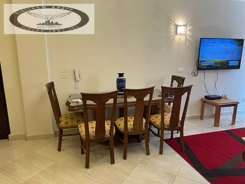 Furnished apartment for rent in Dar Misr Al-Qaranful Compound, Fifth Settlement Garden view Located opposite Al-Rehab and the Eastern Market Super-lux - Ansicht 4