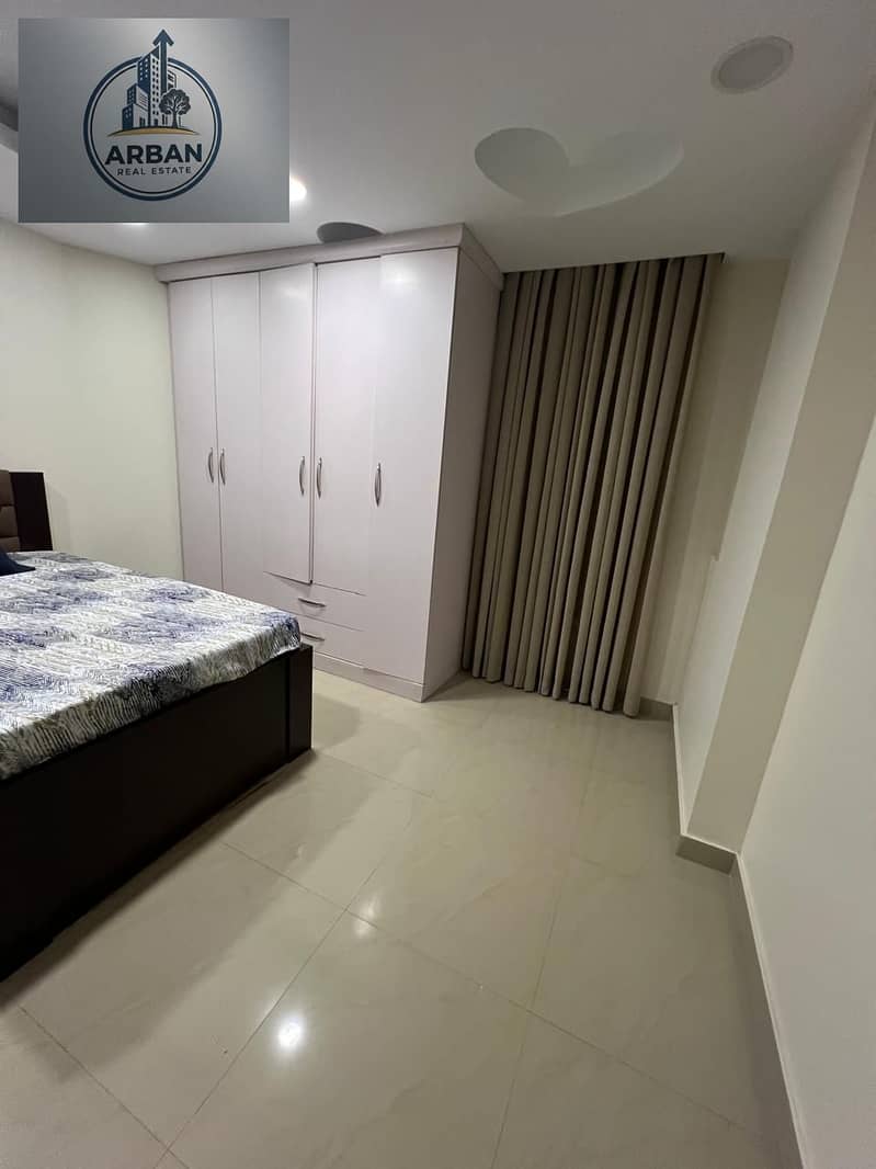 For rent, a furnished hotel apartment, first occupancy in Zahraa El Maadi, 10th Sector, next to Carrefour, in the midst of restaurants and international brands and the ring road. - Vista 4