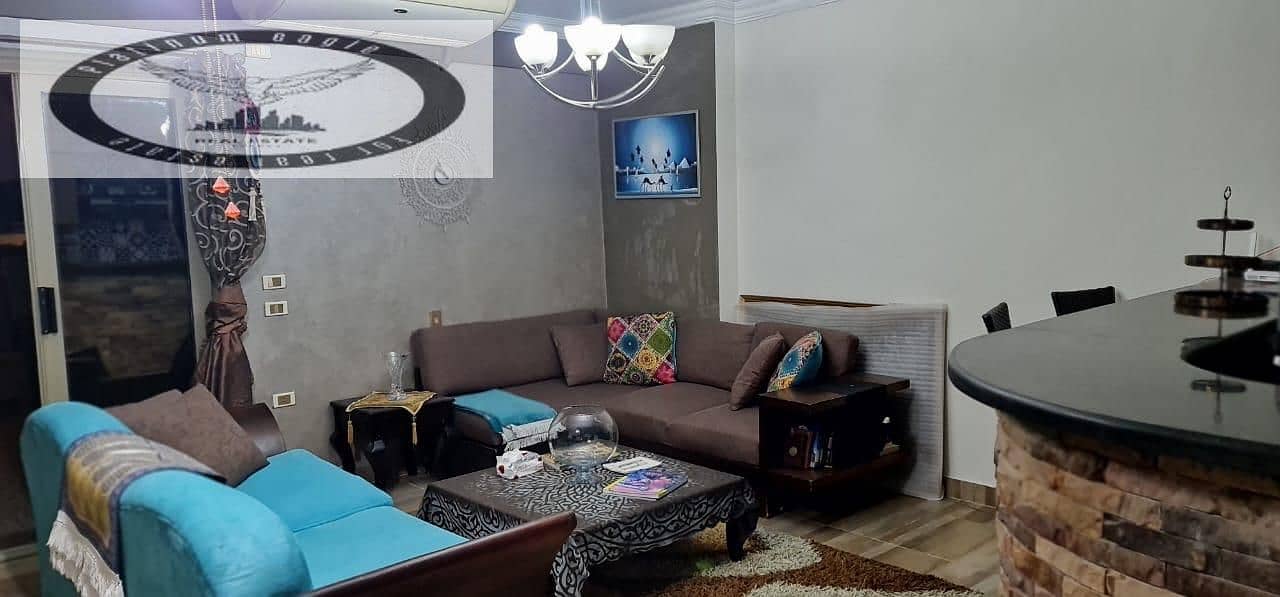 Furnished apartment for rent in Al-Nakheel Compound, First Settlement Super-lux finish – pohled 4