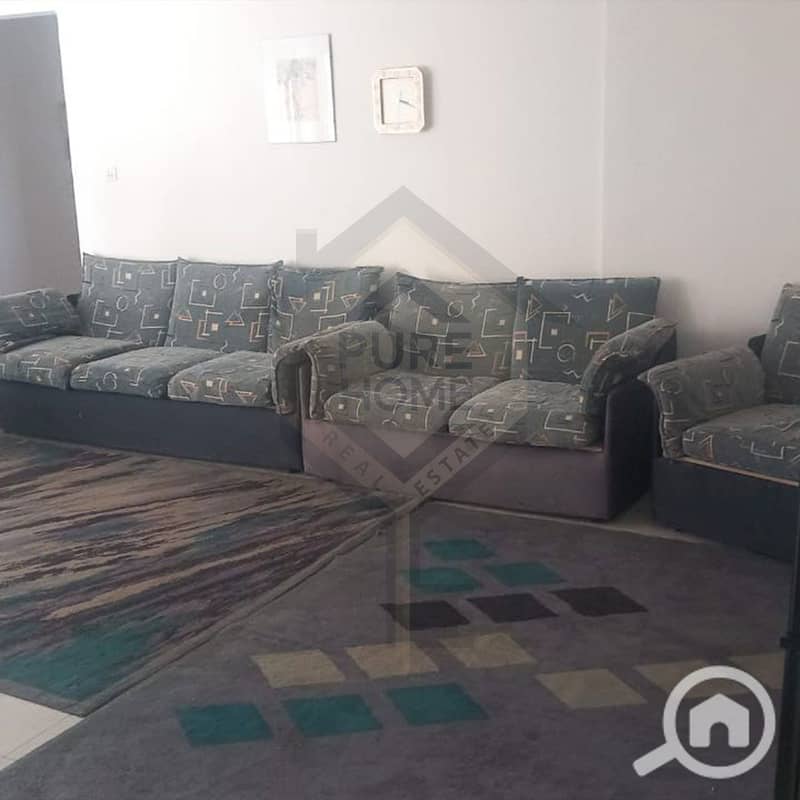 Furnished apartment for rent - Mostafa Kamel - Officers' Housing - Vista 2