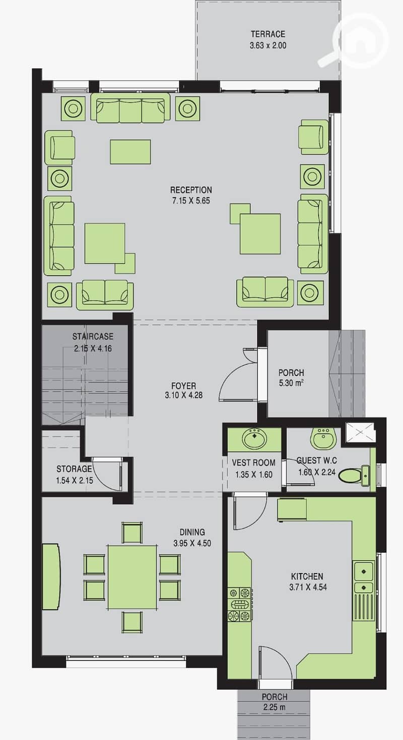 Twin House for Sale in Grand Heights – 6th of October | fully finished | under market price - Meer