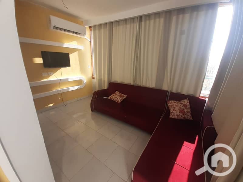 Chalet for rent in Lotus Village K90, two bedrooms, one air-conditioned room, and an air-conditioned sitting room with a balcony in the middle of the village. - Vista 2