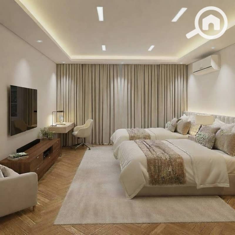 Two-story fully finished ultra modern villa with a private garden and a distinctive baharyview in a prime location in New Heliopolis new heliopolis - Aanzicht 3