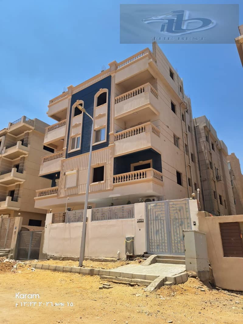 Half a roof for sale in Al-Andalus 2 – Fifth Settlement A distinctive opportunity for living or investing Location: Al-Andalus 2 - Vista 2
