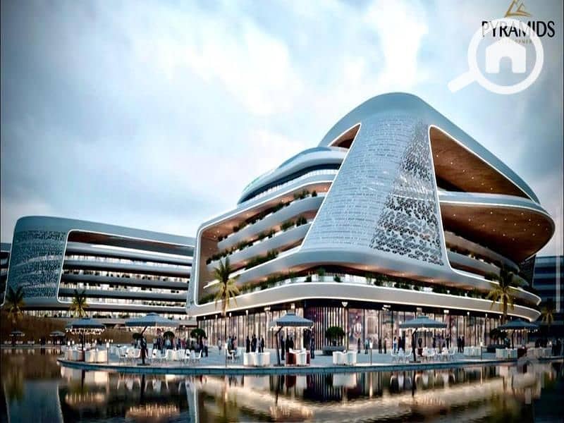 A 16m commercial shop at the entrance of the Administrative Capital in Pyramids City Mall | 20% down payment | Strong investment opportunity - Altro