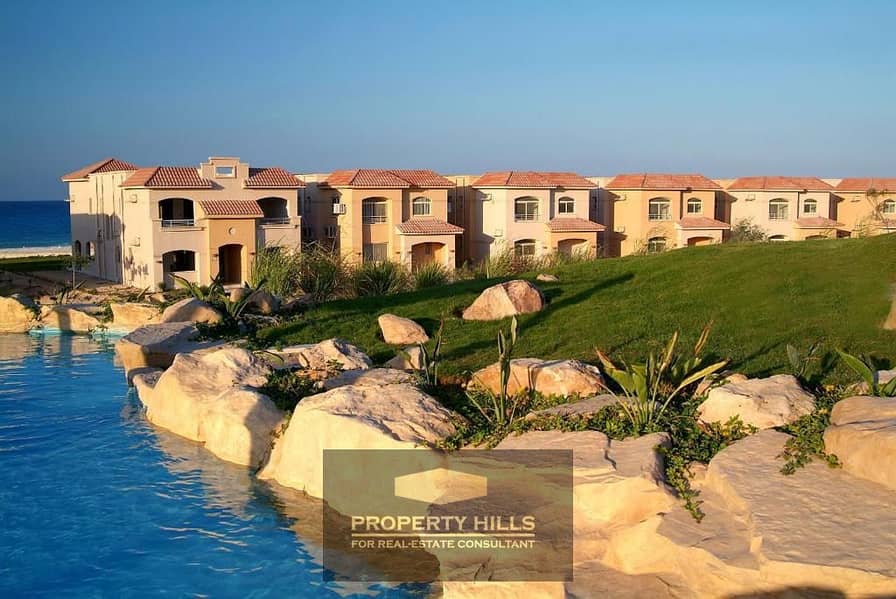 Receive a super luxury finished chalet with a lagoon view in the hills of Sidi Abdel Rahman next to La Vista, Hacienda, and Marassi. - Bild 6