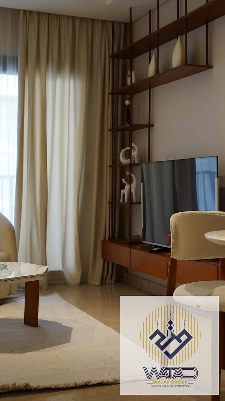 Hotel apartment for rent in the Zed West compound in Sheikh Zayed - Vista 4