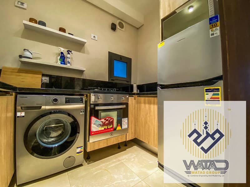 Hotel apartment for rent in the Zed West compound in Sheikh Zayed - Altro