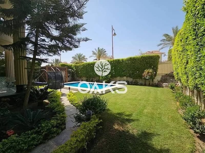 Villa for sale 459 m in Swan Lake Compound distinguished location in the Fifth Settlement next to Rehab with installments – další