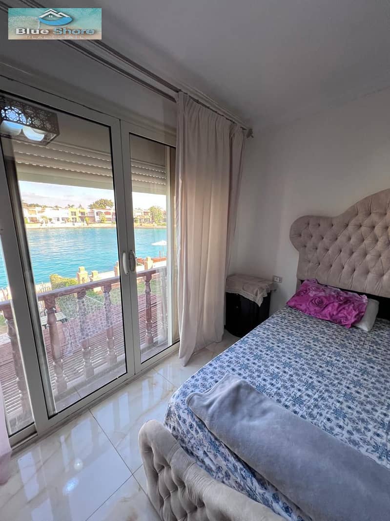 Villa for rent in the North Coast, Marina 5, first row by the lake, area 420m - Bild 6