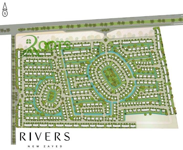 7 تصميم-كمبوند-ريفيرز-الشيخ-زايد-Rivers-New-Zayed-Tatweer-Misr. jpg