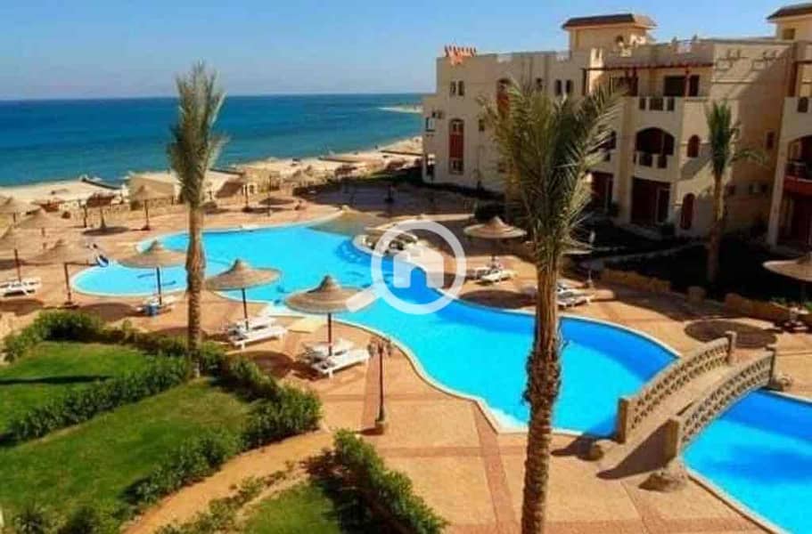 Inspect and book immediately in a ground chalet with a garden on a direct sea pool, fully finished in North Coast next to La Vista, Coronado, Dee Bay, Hacienda Blu, Marassi, Hacienda Bay, and Alamein Hills. - Aanzicht 6