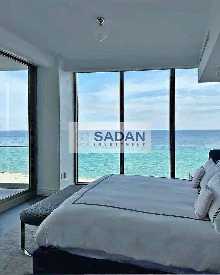 Double View Alamein Towers & Lagoon, fully finished apartment for sale in the Latin District of Alamein, minutes from Marassi and Marina. ------------- - Vista 2