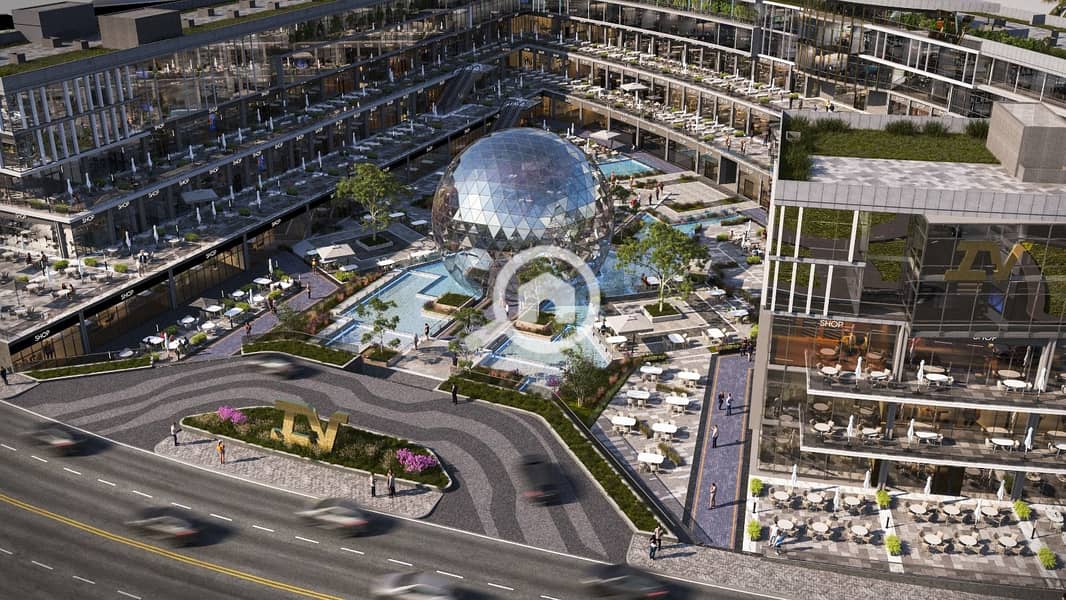Shop for sale 48 sqm with a 5 percent down payment ready for viewing in the heart of New Cairo Fifth Settlement - Vista 5