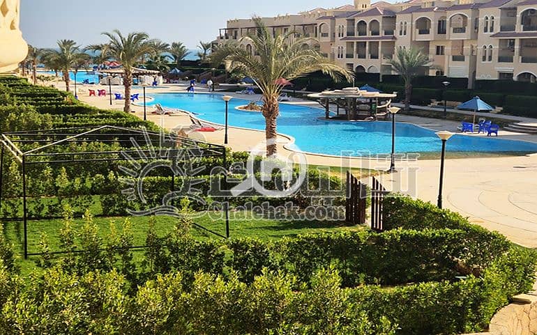 Ground Floor Furnished Studio with Garden, Sea & Pool View | La Sirena Palm Beach Ain Sokhna – pohled 5