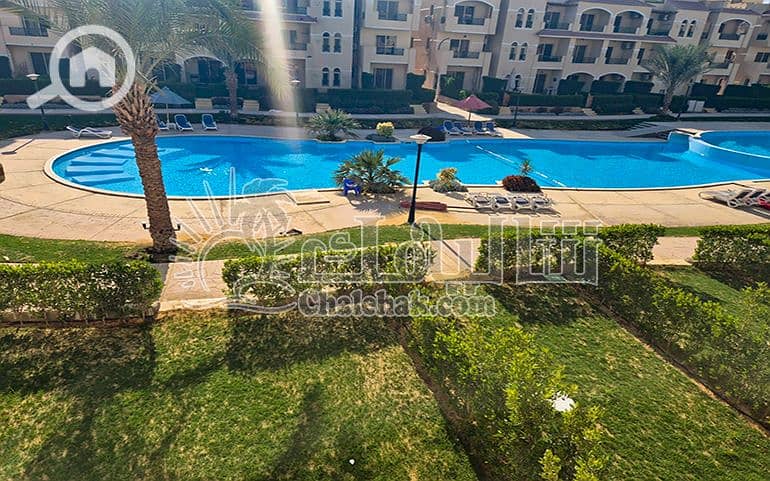 Ground Floor Furnished Studio with Garden, Sea & Pool View | La Sirena Palm Beach Ain Sokhna – další