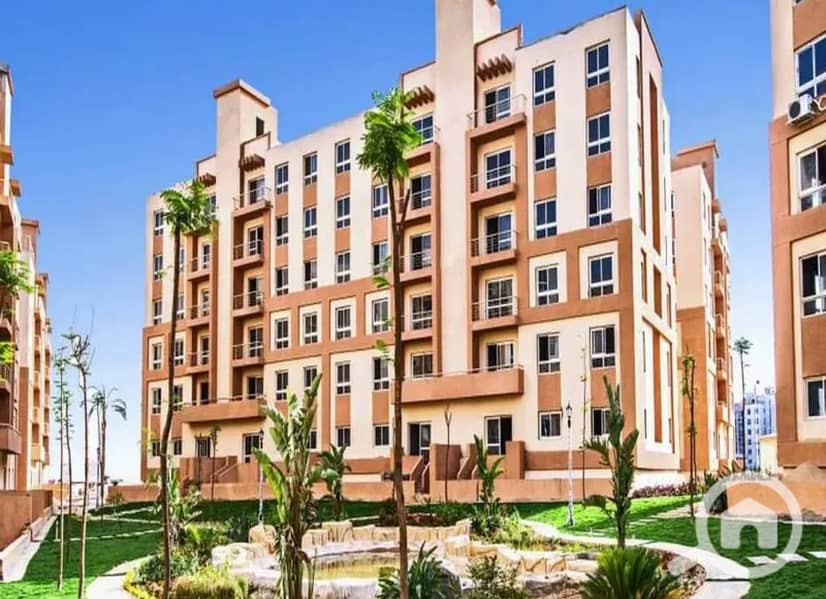 80m ultra super lux apartment for sale cash 1.9 million in Degla Gardens, 6th of October City, immediate delivery near Al-Wahat Road and Zewail University in a fully serviced compound with 24-hour security. - Ansicht 3
