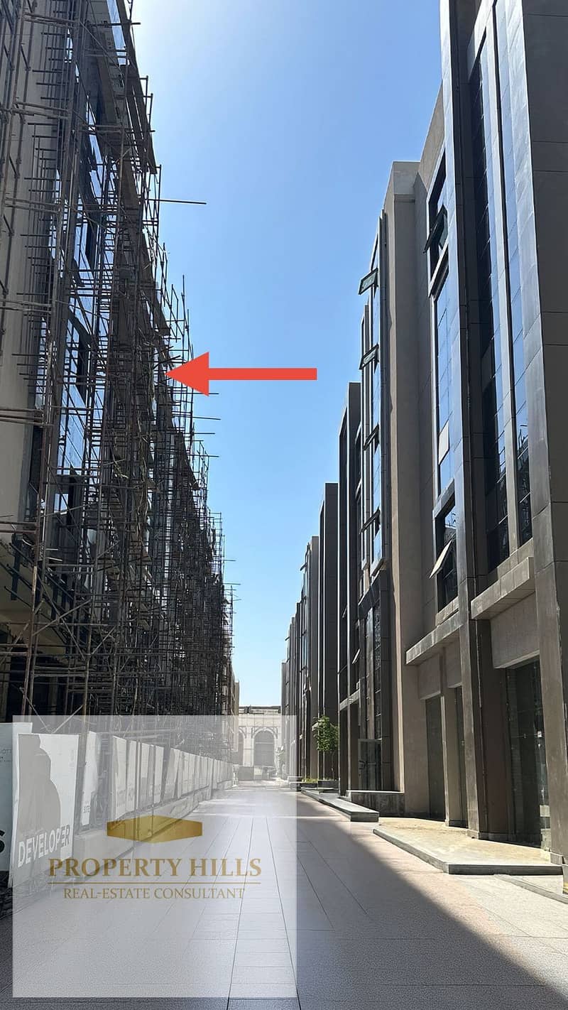 Office for sale, ready for immediate occupancy, in New Cairo. Price available on installments in Fifth Settlement – pohled 5