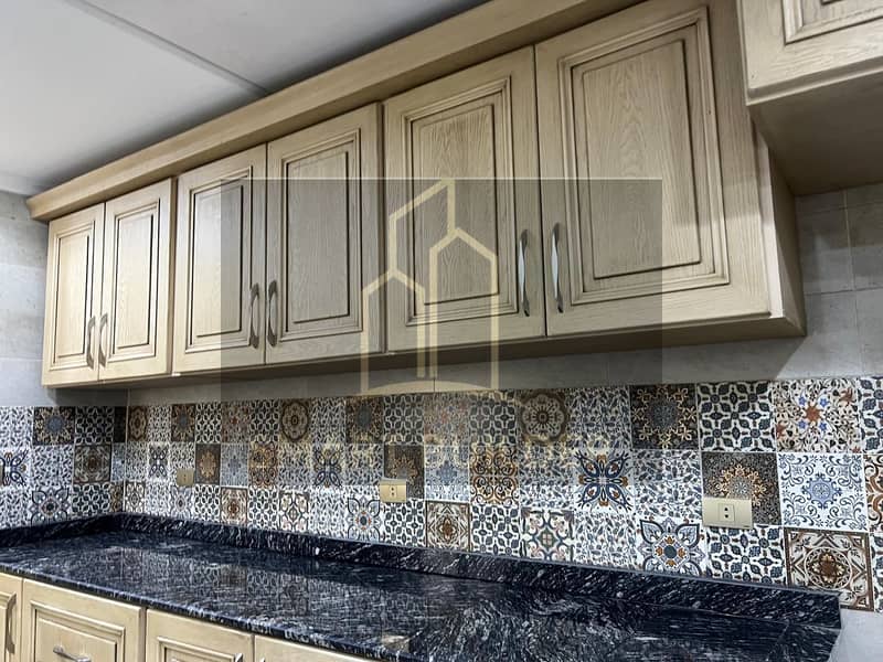 260 sqm apartment (Garden View) for rent in West Golf Compound - special finishing and air conditioning units - Mehr