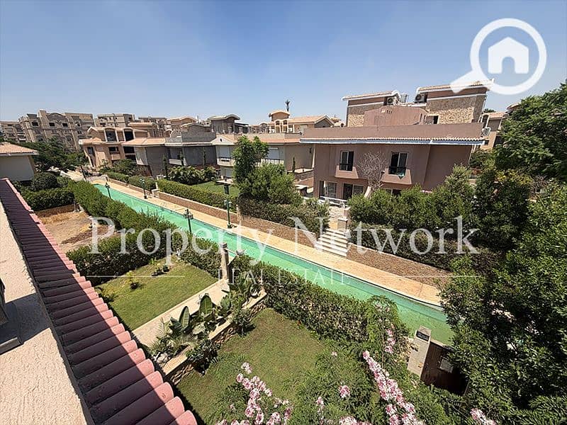Fully Furnished & Fully Equipped 4BR Standalone Villa 440m | River Walk Compound, New Cairo - Vista 2