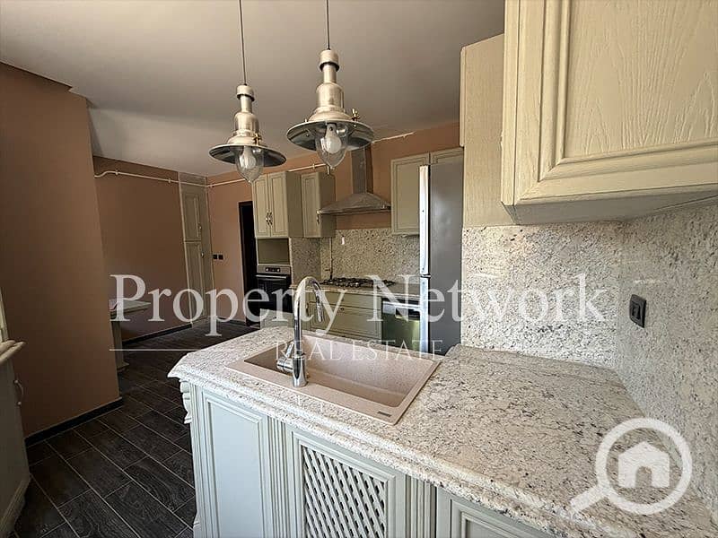 Fully Furnished & Fully Equipped 4BR Standalone Villa 440m | River Walk Compound, New Cairo - Vista 5