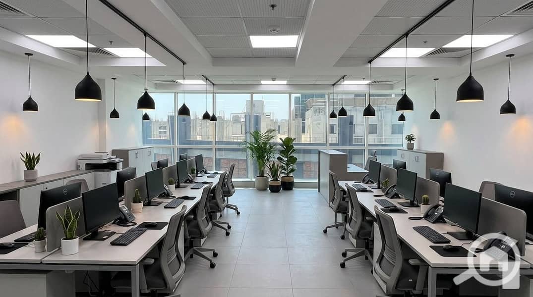 Unique 106m administrative office for rent in the midst of the largest companies in Business Plus, Fifth Settlement - Widok 2