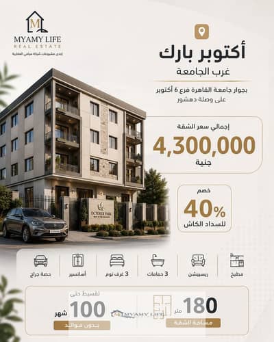 3 Bedroom Flat for Sale in 6th of October, Giza - (1). jpg 3 Bedroom Flat for Sale in 6th of October, Giza - (1). jpg