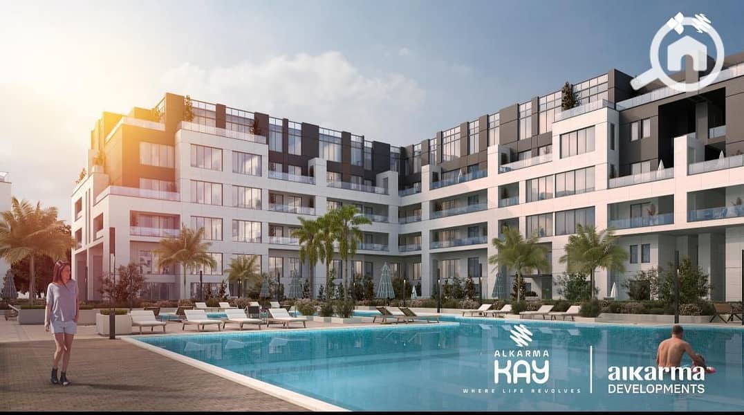 Apartment for sale with high-end finishes and air conditioning in Karma Kay in Sheikh Zayed, in front of Zayed Towers. - Aanzicht 6
