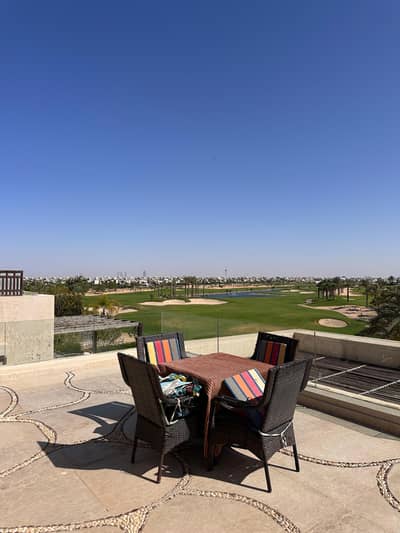 3 Bedroom Penthouse for Sale in North Coast, Matruh - 1st row golf senior chalet at hacienda bay 3 Bedroom Penthouse for Sale in North Coast, Matruh - 1st row golf senior chalet at hacienda bay