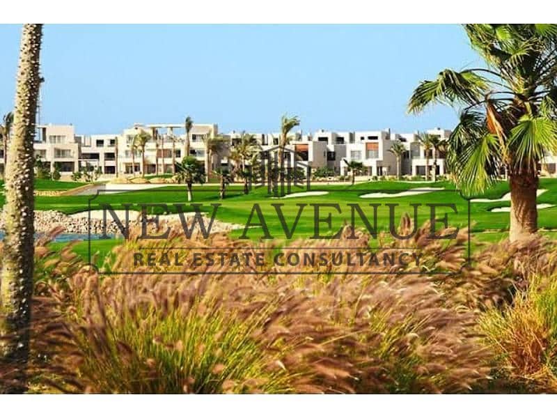 Best price for fully finished chalet golf and pool view prime location with installments for sale in Hacienda Bay - North coast - Aanzicht 6
