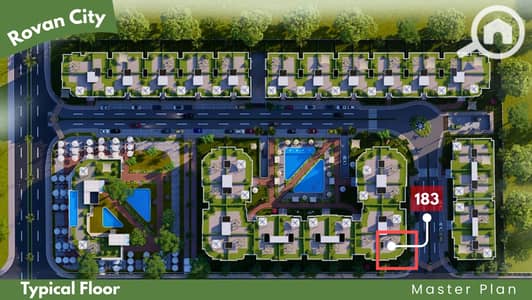 3 Bedroom Flat for Sale in Sheikh Zayed, Giza - 183m - B15. jpg 3 Bedroom Flat for Sale in Sheikh Zayed, Giza - 183m - B15. jpg
