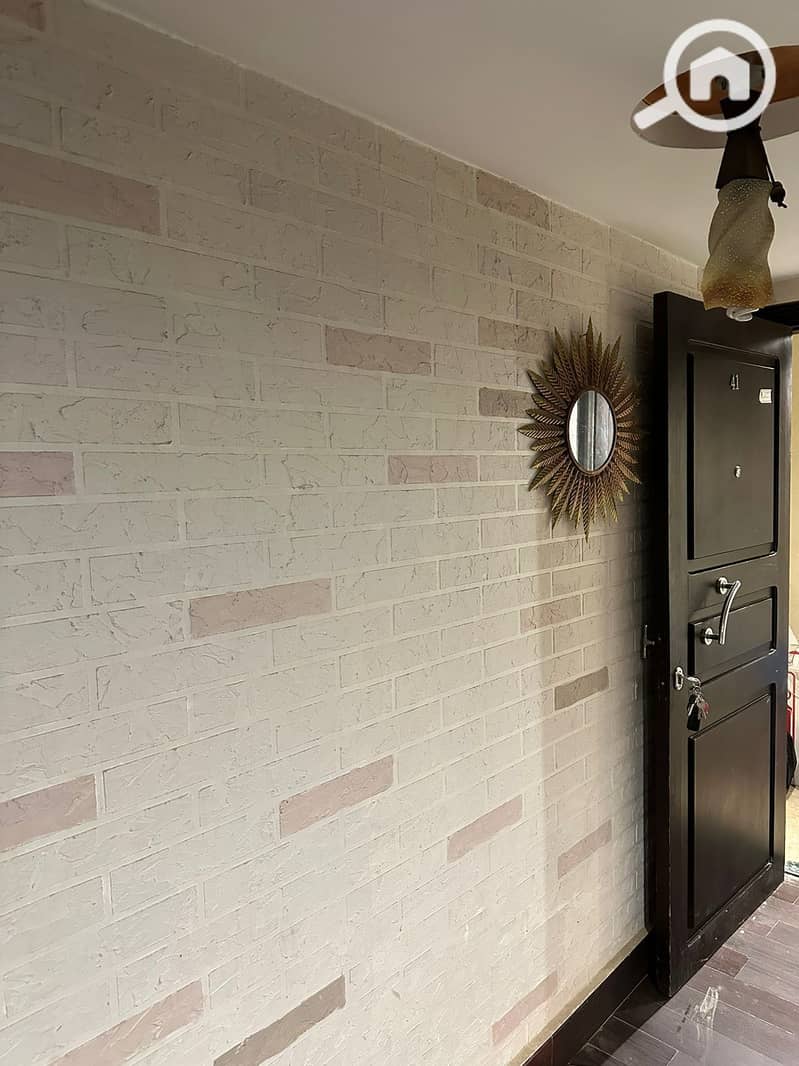 For rent, a vacant residential apartment in Tabarak Compound, Maadi, 120m, with excellent finishing, including kitchen and air conditioning. - Widok 5