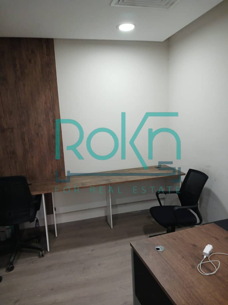 Finished Office for Rent in Trivium – Sheikh Zayed | At a Special Price** - Widok 6