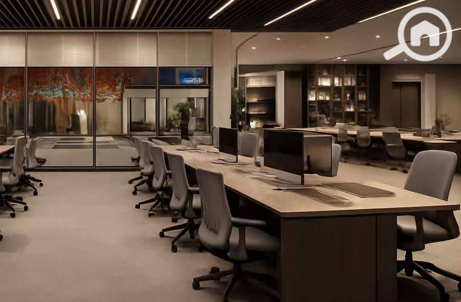 Admin office for sale at a special price in Walk of Cairo Sodic, Sheikh Zayed - Vista 2