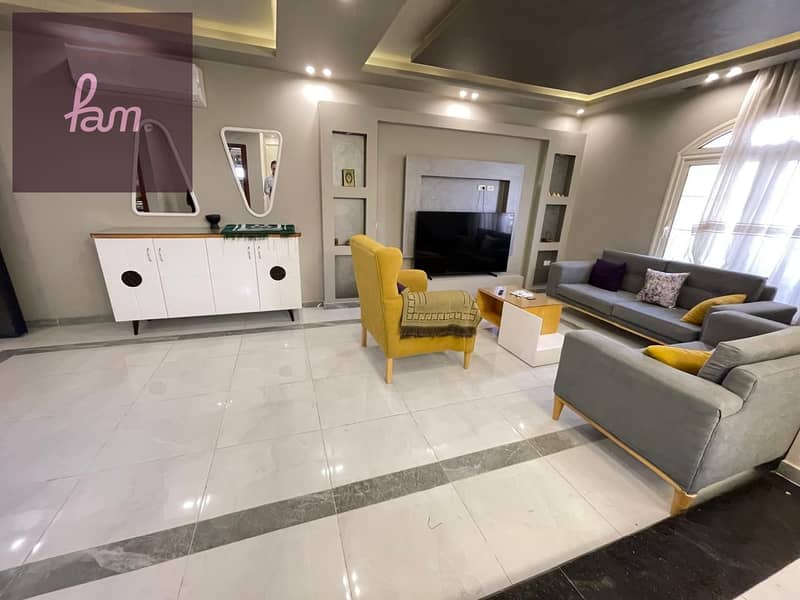 Furnished apartment for rent in Al Lotus South, Fifth Settlement – pohled 2
