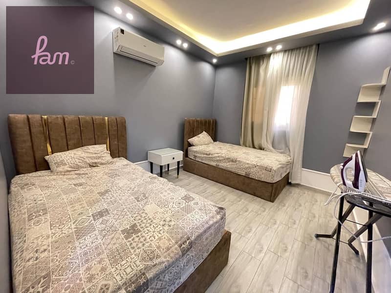 Furnished apartment for rent in Al Lotus South, Fifth Settlement – pohled 6