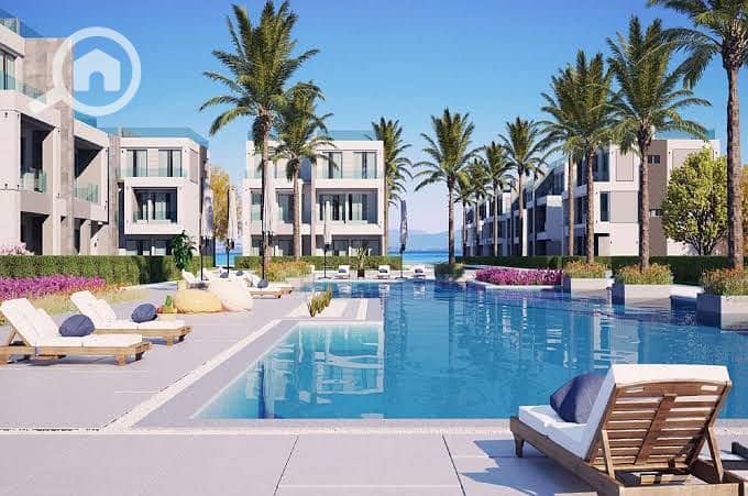 Ready To Move Penthouse Fully Finished 185 SQM 4 Bedrooms For Sale In La Vista Cascada Ras El Hekma North Coast - Vista 6