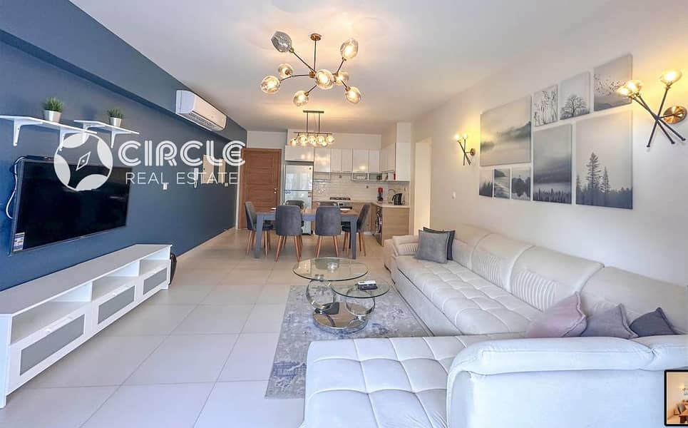 Fully Furnished 95m² 1 Bedroom Chalet With Garden For Rent In Marassi (Marina 2) North Coast With Open View – další