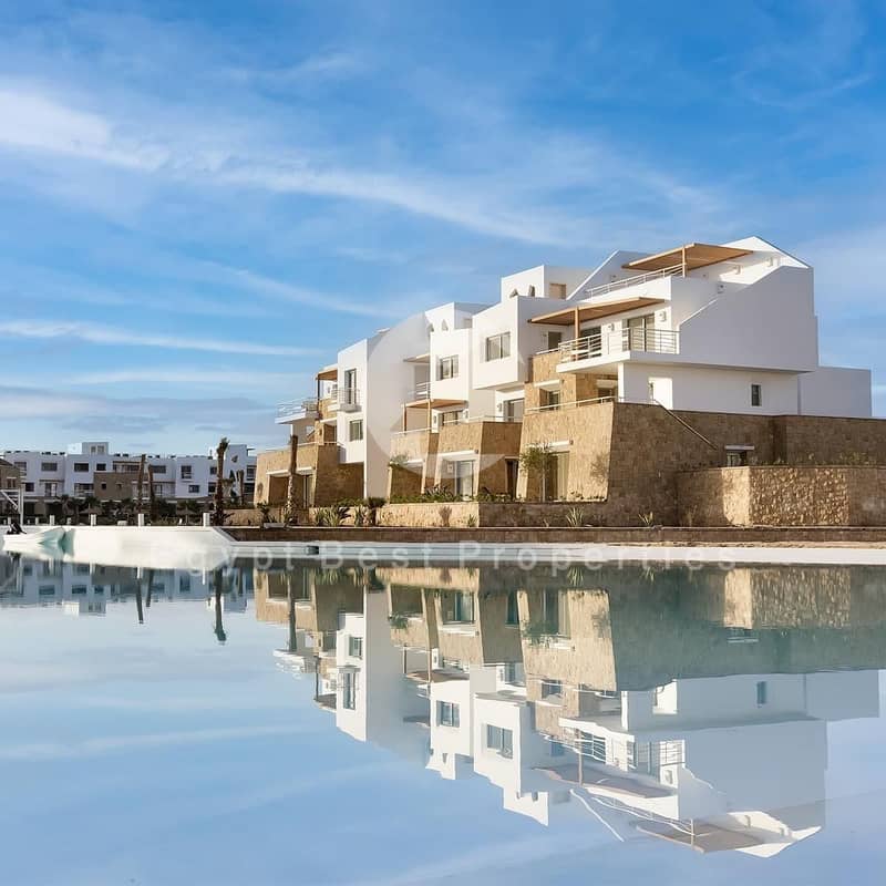 3 BEDROOMS FOR SALE BY HASSAN ALLAN AT EL GOUNA INSTALLMENTS OVER 7 YEARS DIRECT CRYSTAL LAGOON . - Vista 5