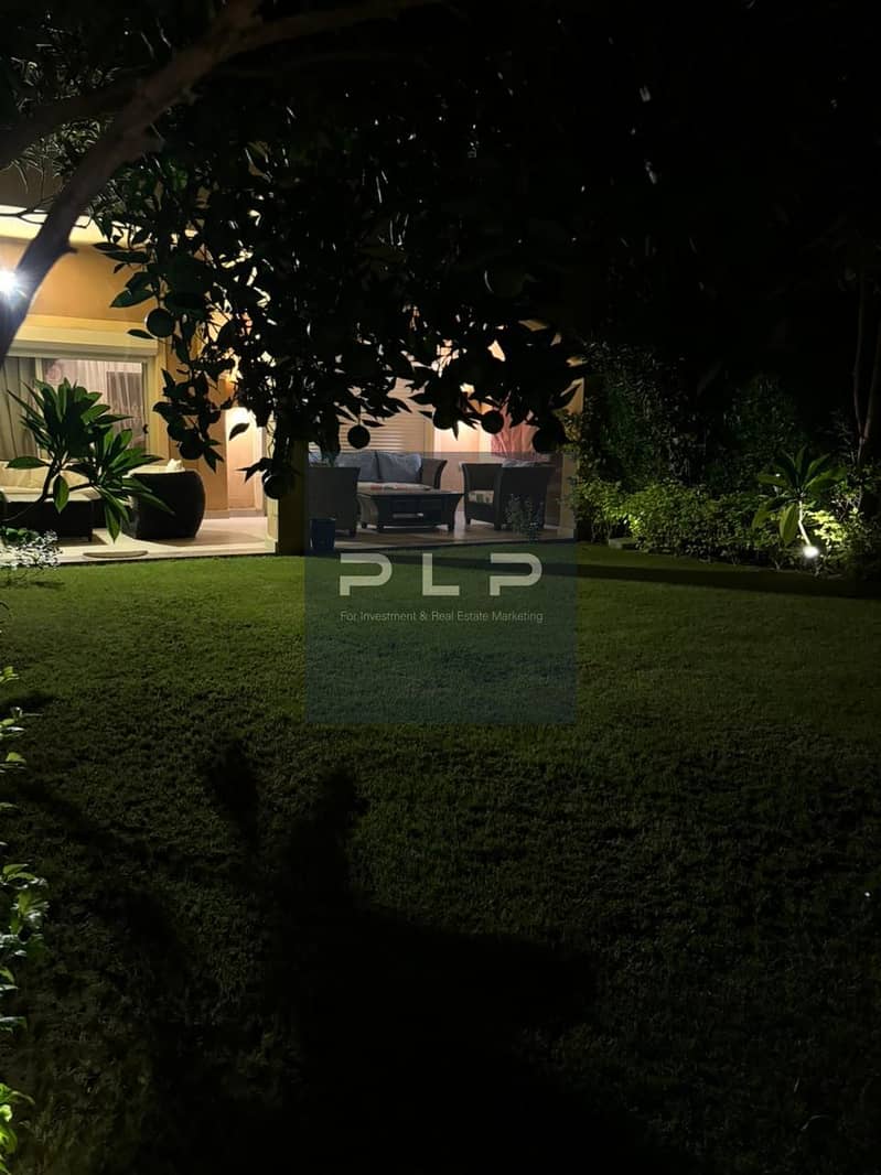 Townhouse with Garden for Rent Fully Finished in a Strategic Location at Dyar Park Compound New Cairo on North 90th Street - Mehr